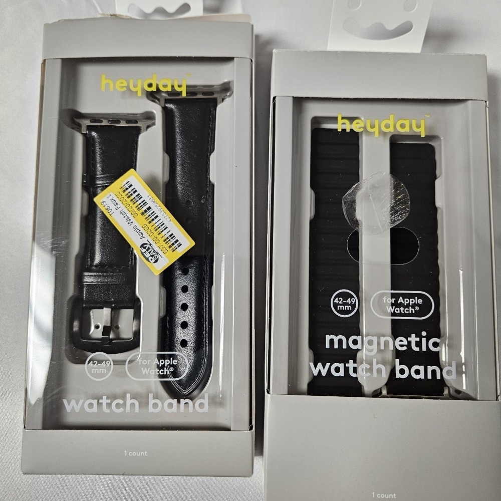 Heyday Black Watch Bands for Apple Watch‎